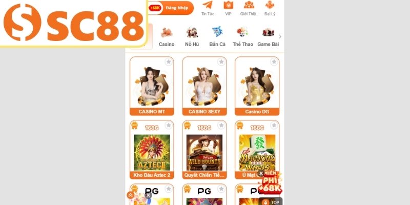 Kho game cực chất mà nhà cái sở hữu