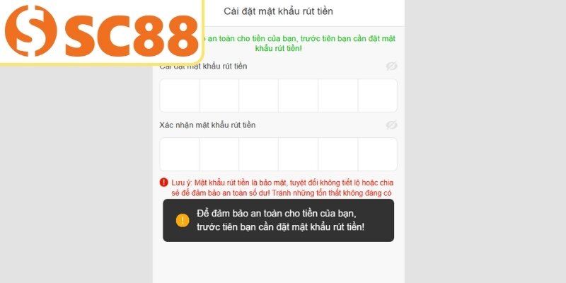 Nắm rõ điều kiện rút tiền SC88