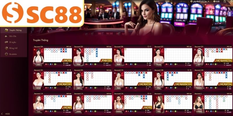 Cách trải nghiệm game Sexy Live Casino